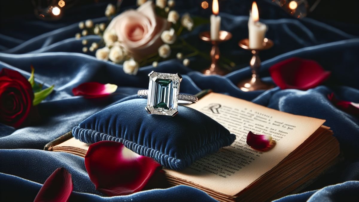 2 Carat Emerald Cut Diamond Ring