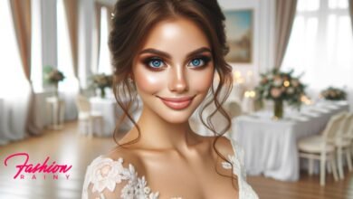 Elegant Wedding Makeup for Blue Eyes