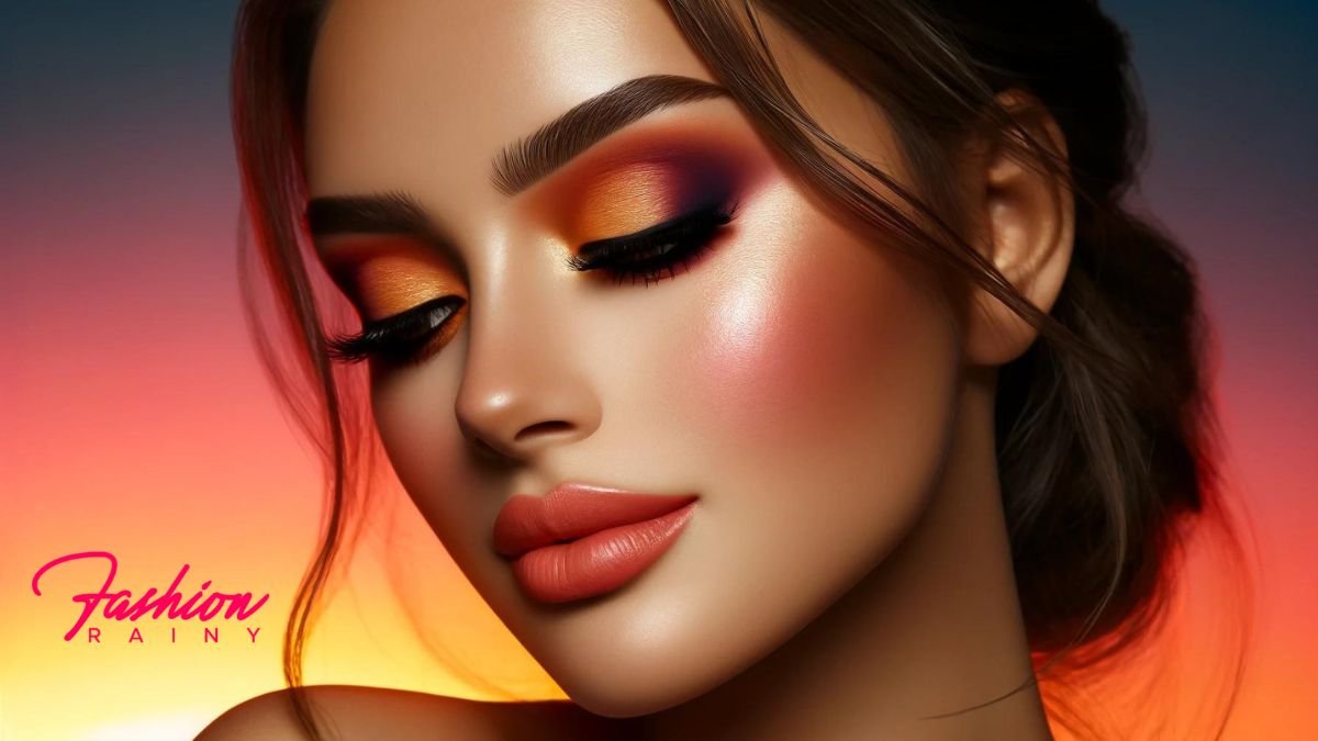 Sunset Makeup Looks Featuring Warm Tones