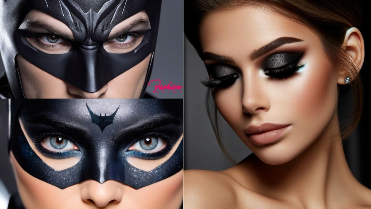 The Batman Eye Makeup Look