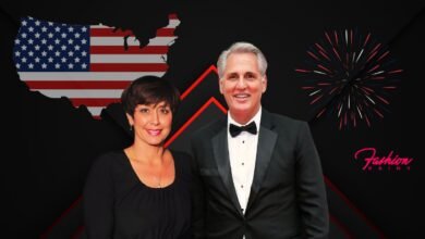 Judy McCarthy and Kevin McCarthy at a Political Event