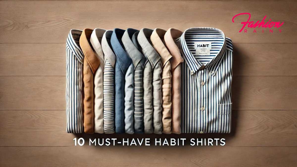 Simple Flat Lay of Must-Have Habit Shirts