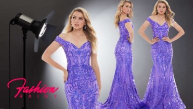 Stunning Purple Homecoming Dress