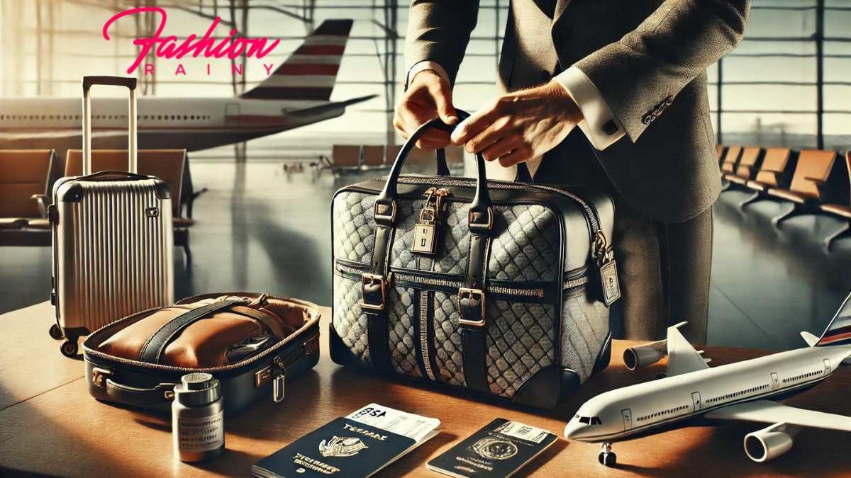 Flying with Luxery Bag International